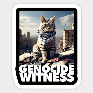 Genocide Witness III Sticker